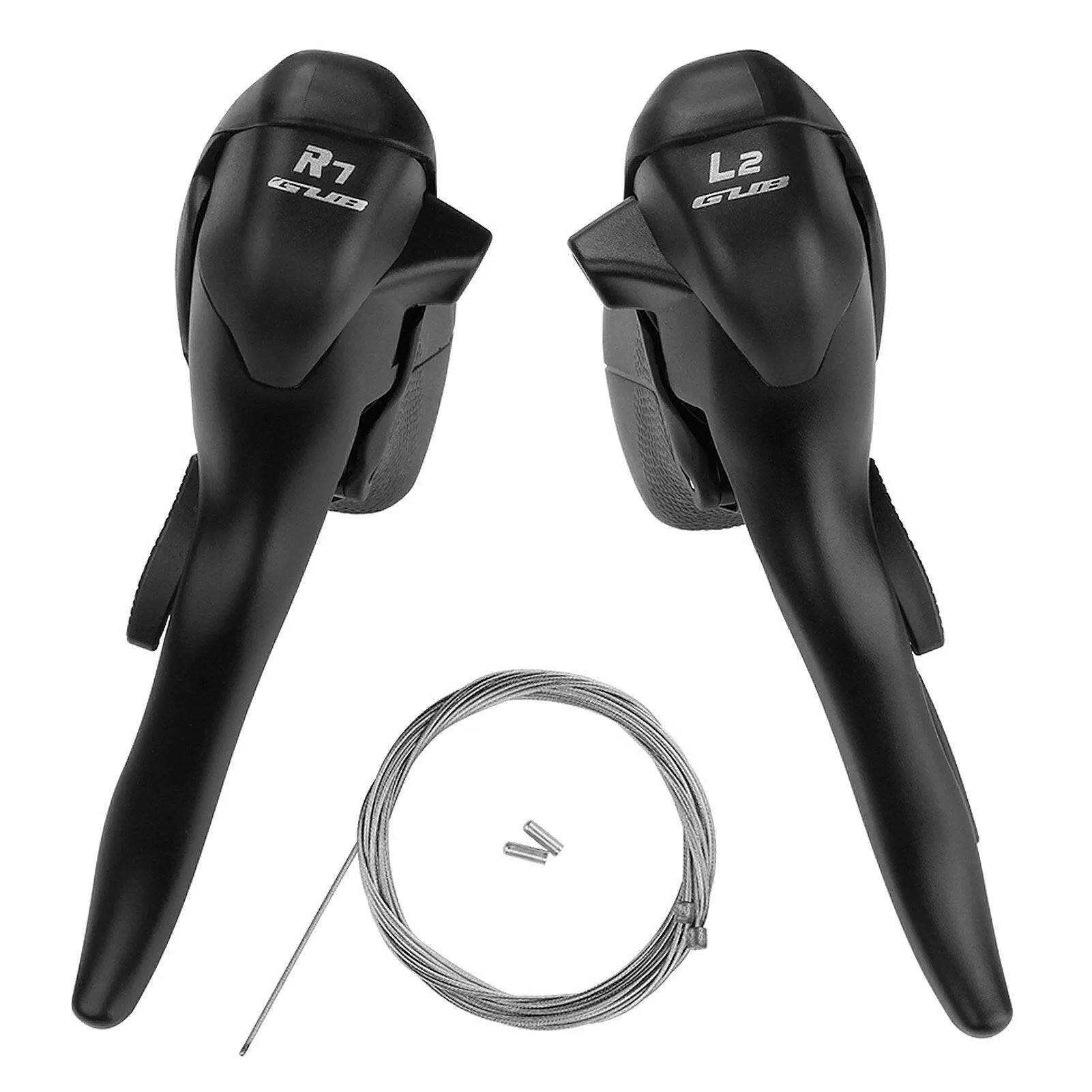 2 x 7/8/9/10 Speed Bicycle Shifter Cycling Road Bike Dual Control Shift Lever for 22.2mm Handlebar