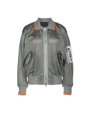 Alexander Wang Women Jacket Military green S INT