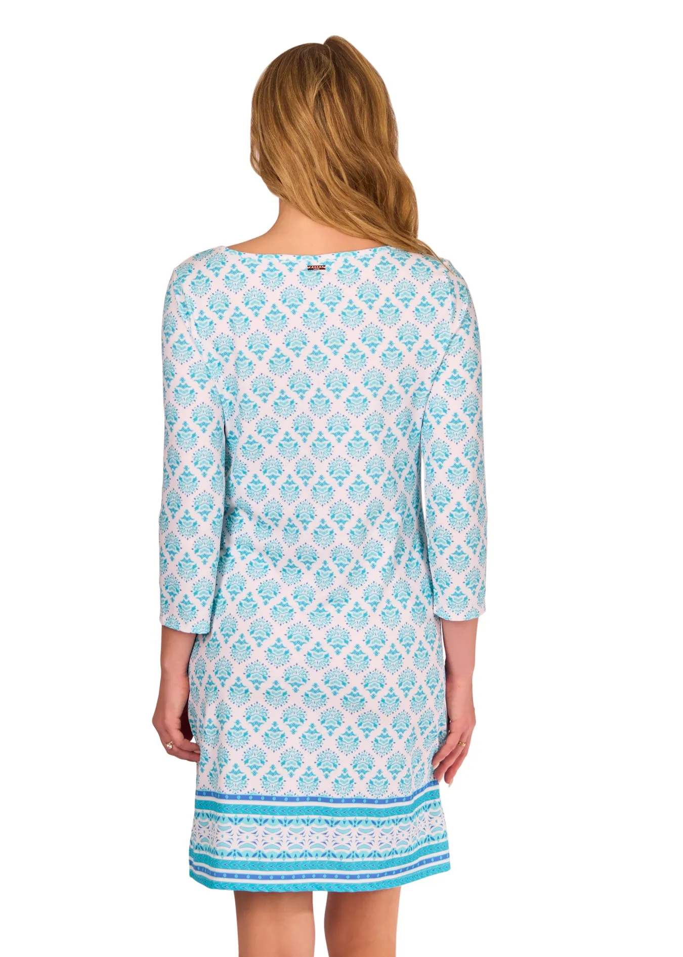 Amalfi Coast Cabana Shift Dress