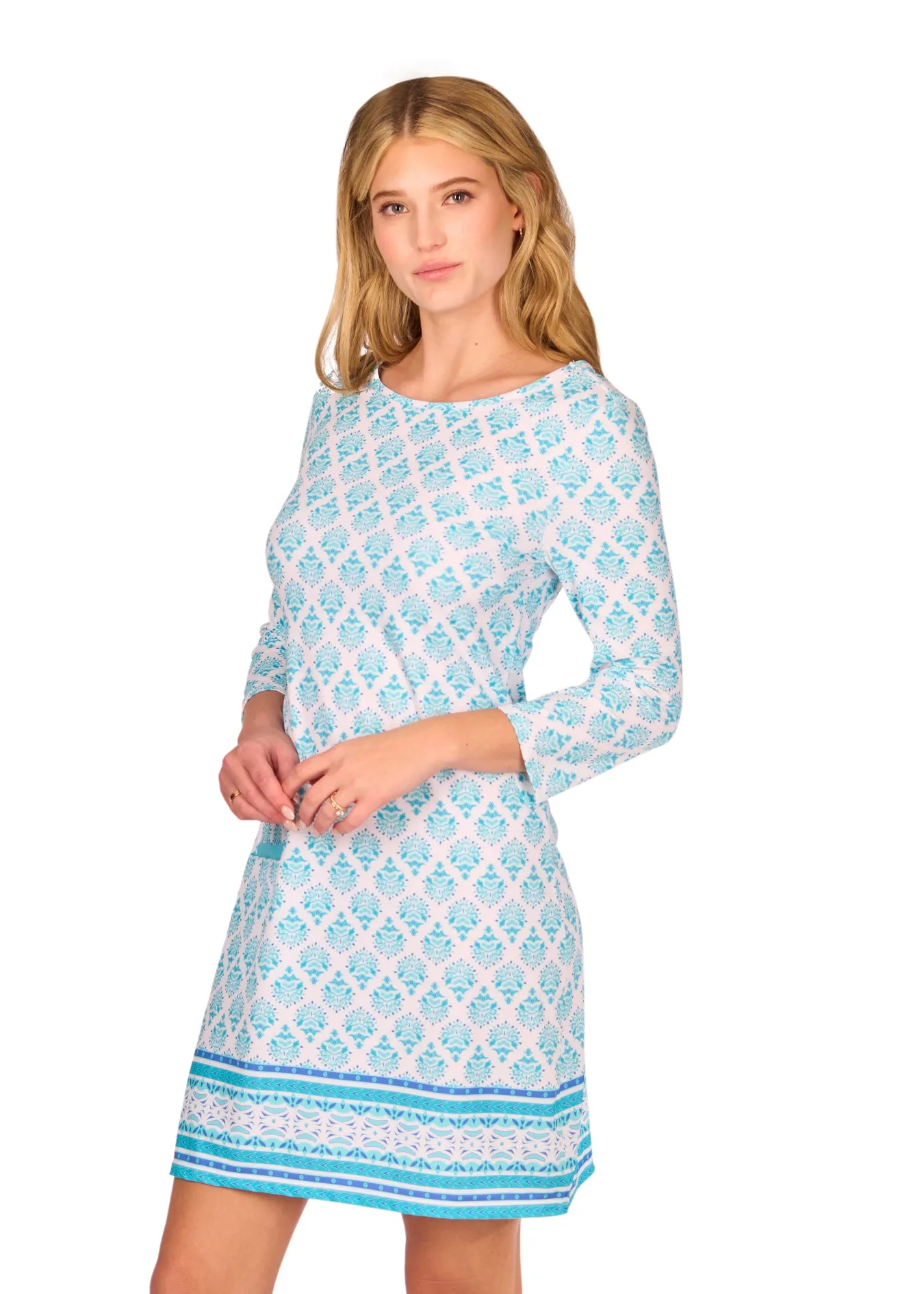 Amalfi Coast Cabana Shift Dress