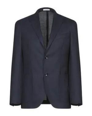 Boglioli Man Blazer Dark blue 42 suit