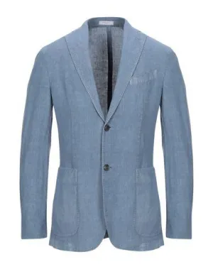 Boglioli Man Blazer Pastel blue 40 suit