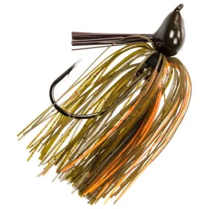 Denny Brauer Structure Jig - 5-0 Hook, 3-4 oz, Gator Craw, Per 1