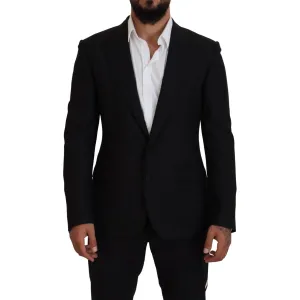 Dolce & Gabbana Elegant Single-Breasted Wool Blend Blazer