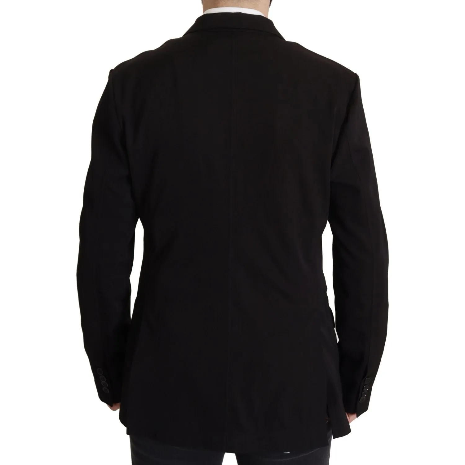 Dolce & Gabbana Elegant Virgin Wool Single Breasted Jacket