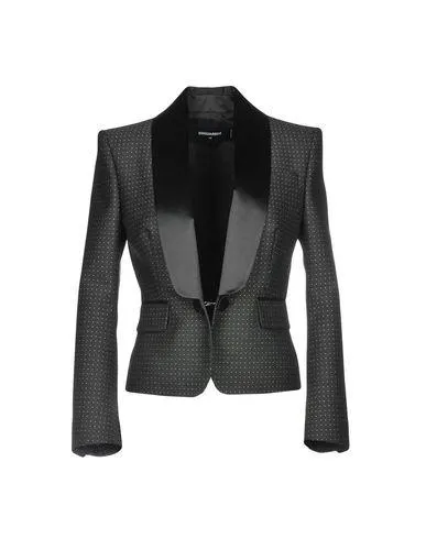 Dsquared2 Women Blazer Black 6 UK