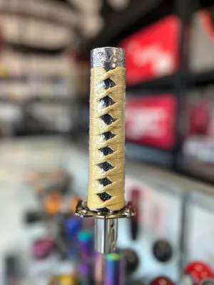 Gold/Black Sword Shift knob