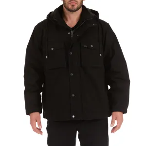 SHERPA-LINED DUCK WORK JACKET