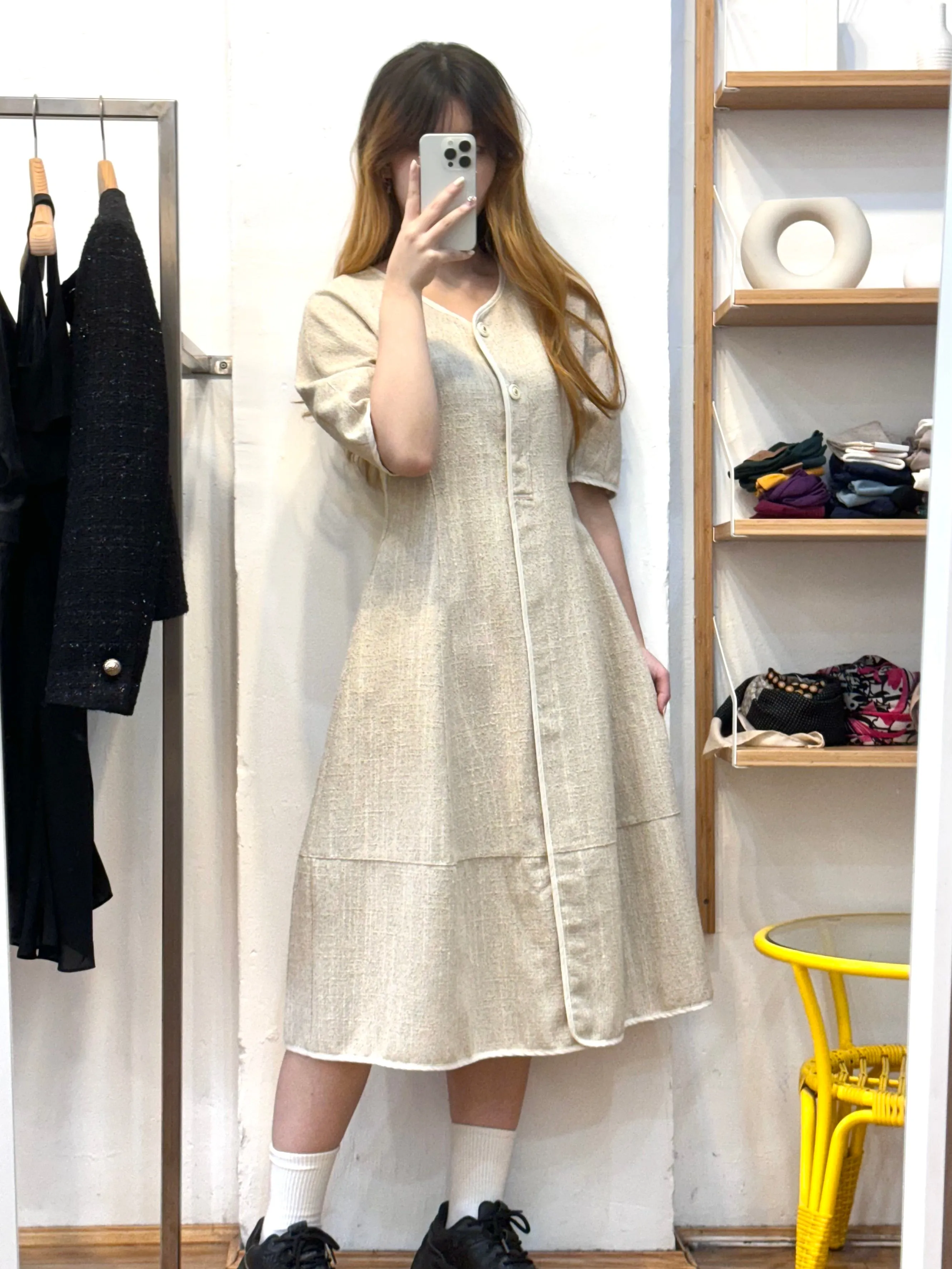 Simple A-line Linen dress