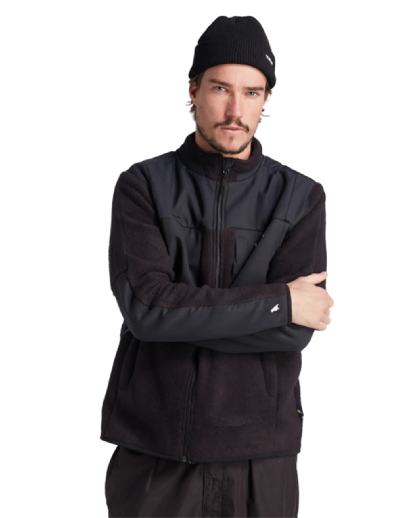 Yuki Threads Summit Sherpa Pullover - Black